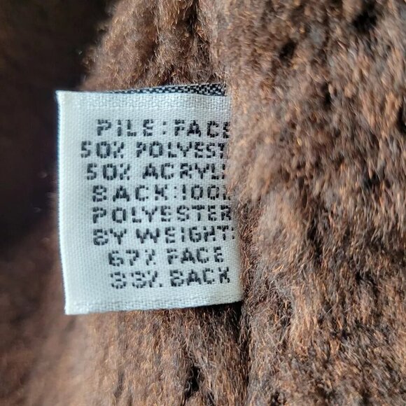 London Fog Maincoats Trench Coat Men Size 46L Zip Out Sherpa Liner Vintage - Picture 10 of 15